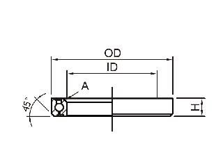 Balhoofdlager R429 OD:49xID:37xH:7X36-45