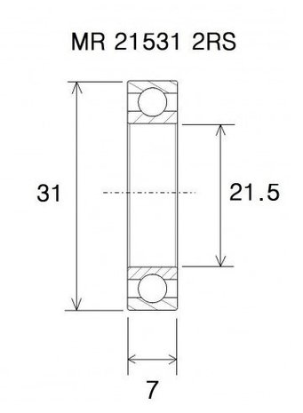 21531/2RS R409